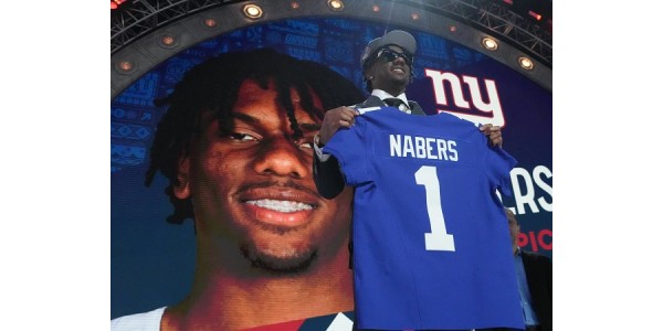 Les Giants de New York repêchent le receveur Malik Nabers avec le sixième choix au total Les Giants de New York repêchent le receveur Malik Nabers avec le sixième choix au total